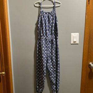 NWOT GIRLS JUMPSUIT SIZE 7! NEVER WORN. SMOKE FREE HOME!